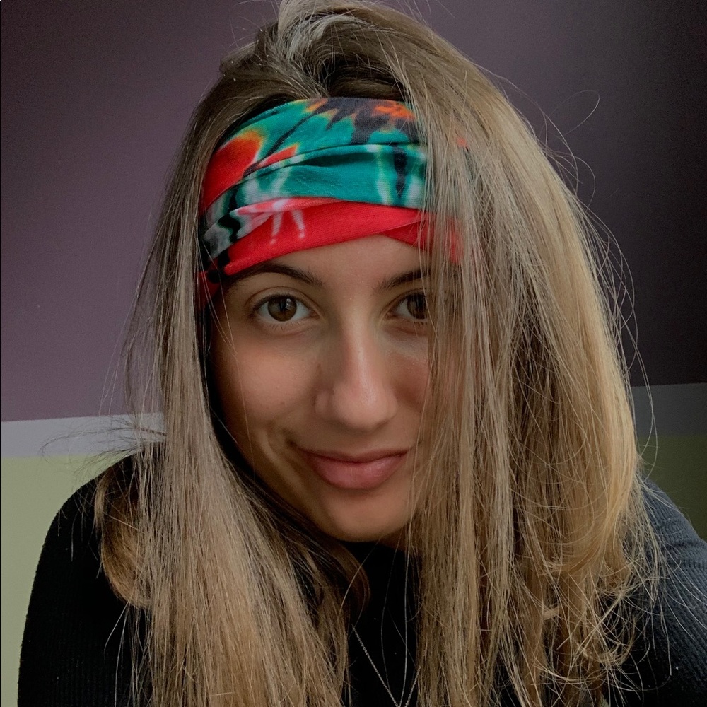 Aster June headbands/fashionable face shields